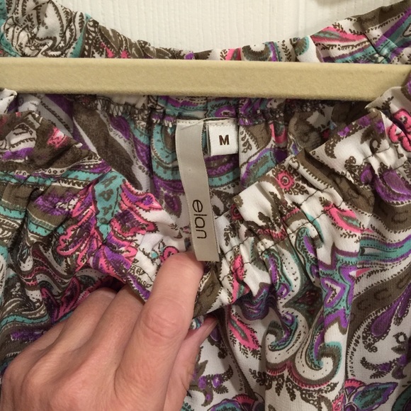 Elan Dress Can Be Worn Off Shoulder Size Medium - Picture 3 of 4